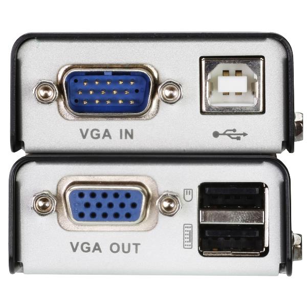 Aten EXT MINI USB VGA KVM (100M) Q20